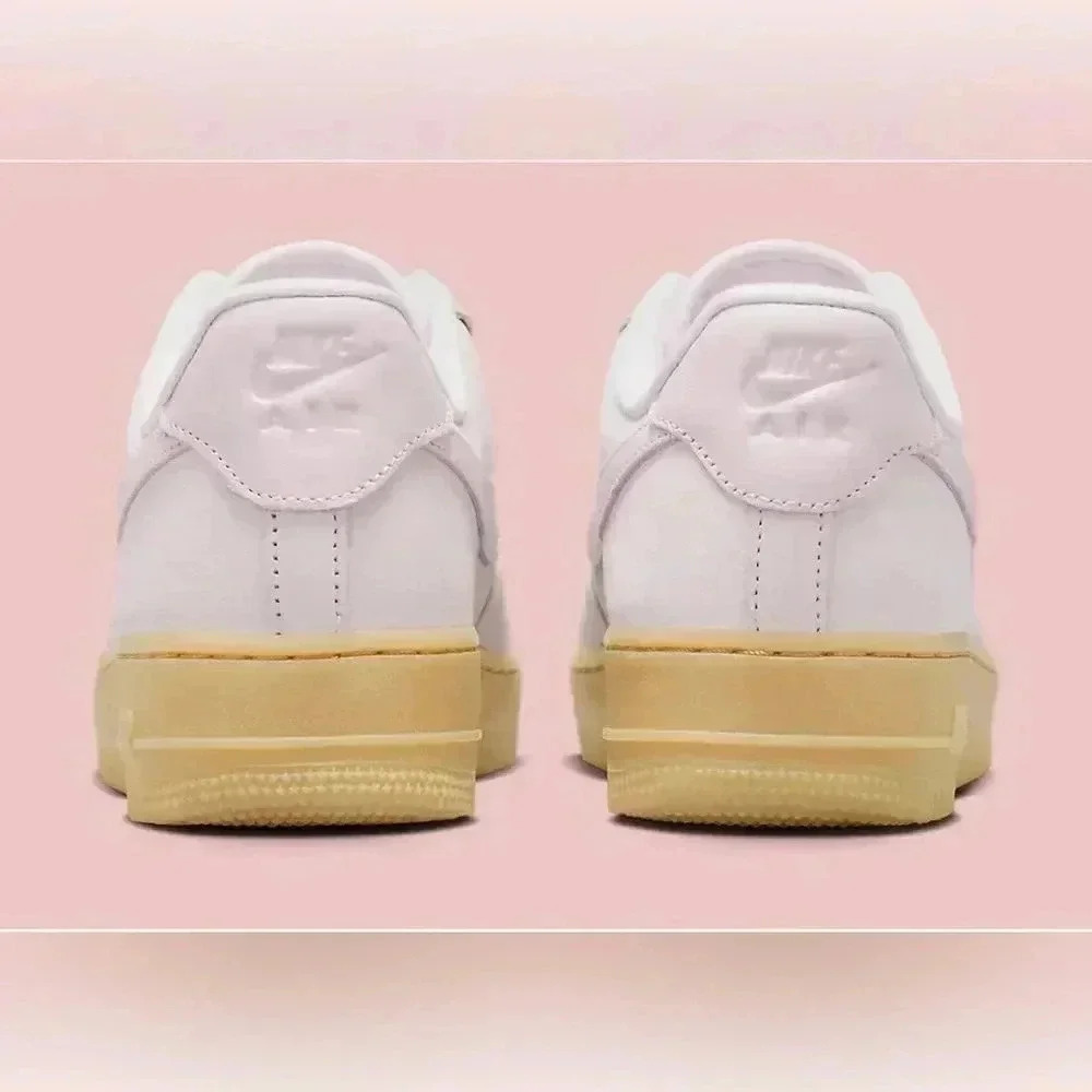 Nike Air force 1 pink pearl gum sole sneakers - Picture 5 of 7
